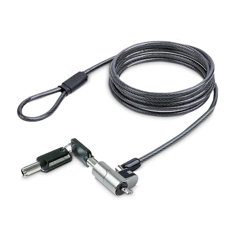 StarTech.com NANOK-LAPTOP-LOCK cable antirrobo Negro, Plata 2 m StarTech.com NANOK-LAPTOP-LOCK cable antirrobo Negro, Plata 2 m