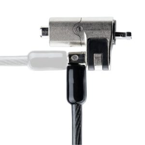 StarTech.com NANOK-LAPTOP-LOCK cable antirrobo Negro, Plata 2 m StarTech.com NANOK-LAPTOP-LOCK cable antirrobo Negro, Plata 2 m
