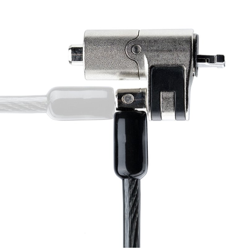 StarTech.com NANOK-LAPTOP-LOCK cable antirrobo Negro, Plata 2 m StarTech.com NANOK-LAPTOP-LOCK cable antirrobo Negro, Plata 2 m - Imagen 4
