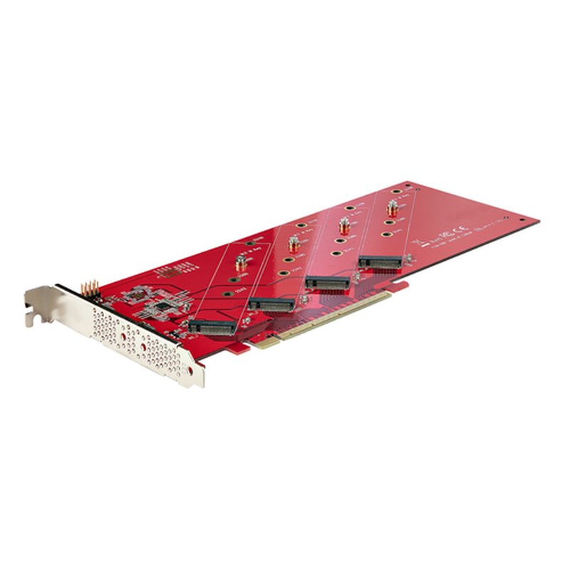 StarTech.com QUAD-M2-PCIE-CARD-B tarjeta y adaptador de interfaz Interno M.2 StarTech.com QUAD-M2-PCIE-CARD-B tarjeta y adaptador de interfaz Interno M.2