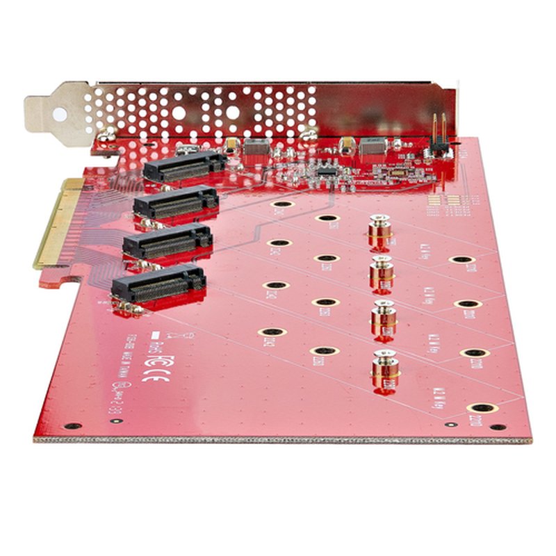 StarTech.com QUAD-M2-PCIE-CARD-B tarjeta y adaptador de interfaz Interno M.2 StarTech.com QUAD-M2-PCIE-CARD-B tarjeta y adaptador de interfaz Interno M.2 - Imagen 4