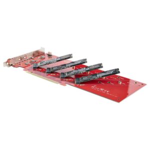 StarTech.com QUAD-M2-PCIE-CARD-B tarjeta y adaptador de interfaz Interno M.2 StarTech.com QUAD-M2-PCIE-CARD-B tarjeta y adaptador de interfaz Interno M.2