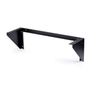 StarTech.com Rack Vertical Fijo Mural 3U de 19 Pulgadas para Servidores - Bracket de Pared para Panel de Parcheo - de Telecomunicaciones - Informática - Redes - Capacidad de 68kg