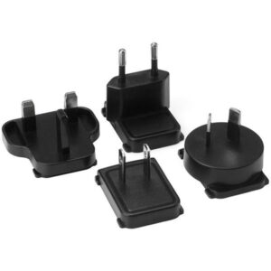 StarTech.com SVA5H2NEUA adaptador e inversor de corriente Interior 10 W Negro
