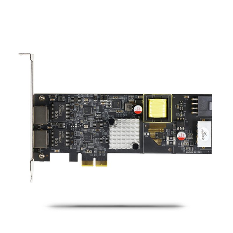 StarTech.com Tarjeta de Red Ethernet PCIe de 2 Puertos PoE de 2,5Gb - Tarjeta de Red NBASE-T - Adaptador LAN PCI Express - Intel I225-V Doble - PoE+ - 802.3af/at - Alimentado por LP4/PCIe de 8 Pines StarTech.com Tarjeta de Red Ethernet PCIe de 2 Puertos PoE de 2,5Gb - Tarjeta de Red NBASE-T - Adaptador LAN PCI Express - Intel I225-V Doble - PoE+ - 802.3af/at - Alimentado por LP4/PCIe de 8 Pines - Imagen 5