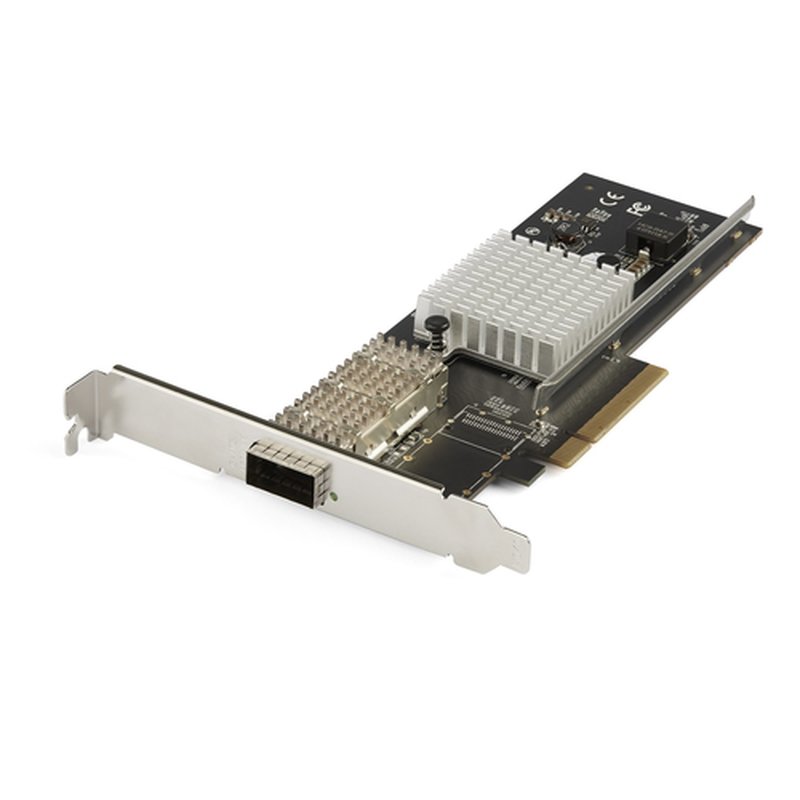StarTech.com Tarjeta de Red QSFP+ 40G 1 Puerto - Adaptador Convergente QSFP+ Abierto Intel XL710 - NIC PCIe 40 Gigabit Ethernet - Tarjeta LAN Fibra Óptica - Dell PowerEdge HPE ProLiant StarTech.com Tarjeta de Red QSFP+ 40G 1 Puerto - Adaptador Convergente QSFP+ Abierto Intel XL710 - NIC PCIe 40 Gigabit Ethernet - Tarjeta LAN Fibra Óptica - Dell PowerEdge HPE ProLiant