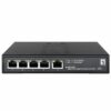 LevelOne GES-2105P switch Gestionado L2 Gigabit Ethernet (10/100/1000) Energía sobre Ethernet (PoE) Negro