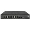 LevelOne GES-2118 switch Gestionado L2 Gigabit Ethernet (10/100/1000) Negro