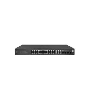 LevelOne GES-2128 switch Gestionado L2 Gigabit Ethernet (10/100/1000) Negro