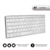 SUBBLIM Teclado Wireless Bluetooth Aluminio Advance Compact Silver SUBBLIM Teclado Wireless Bluetooth Aluminio Advance Compact Silver