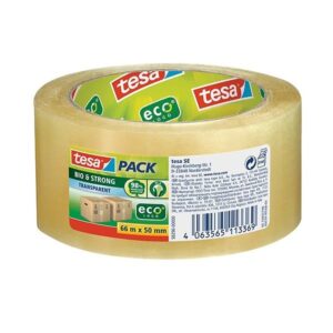 TESA Precinto ecologico ecologica Tesapack Bio&Strong PP reciclado 66mx50mm transparente