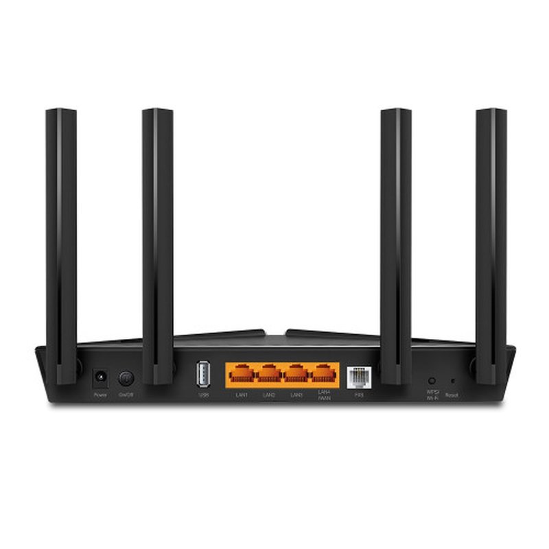 TP-Link AX1800 router inalámbrico Gigabit Ethernet Doble banda (2,4 GHz / 5 GHz) Negro - Imagen 3