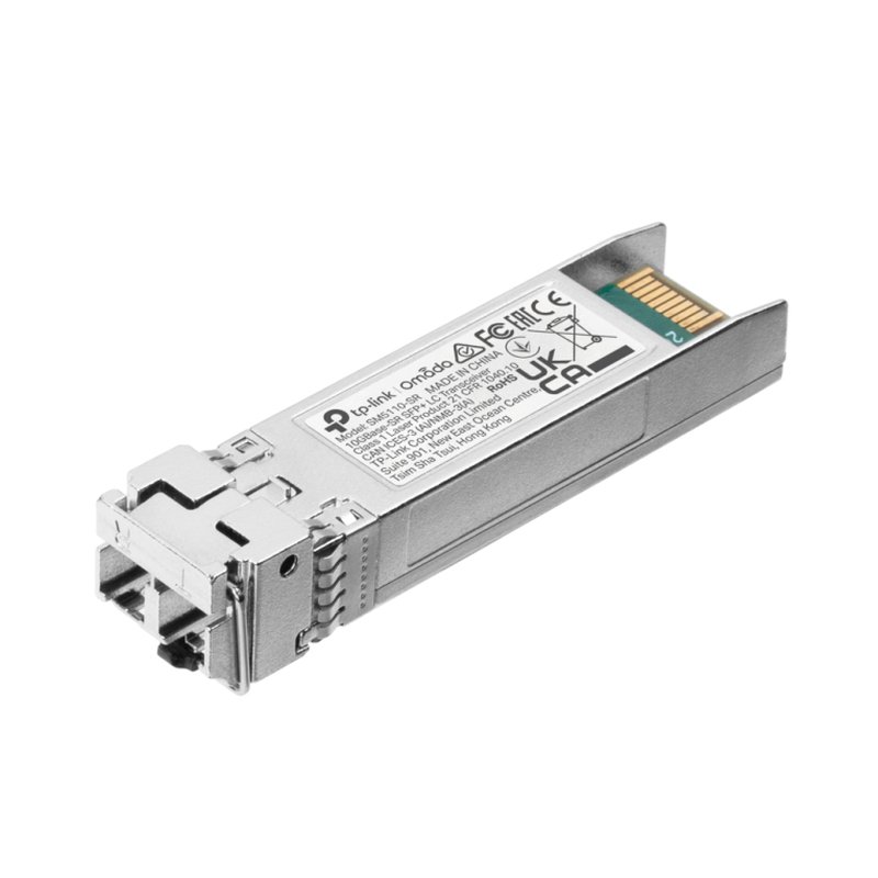 TP-Link Omada SM5110-SR red modulo transceptor Fibra óptica 10000 Mbit/s SFP+ 850 nm TP-Link Omada SM5110-SR red modulo transceptor Fibra óptica 10000 Mbit/s SFP+ 850 nm
