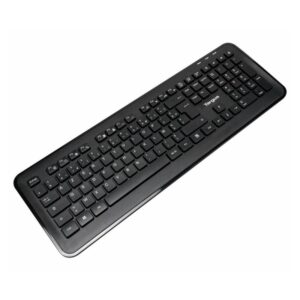 Targus AKM610FR teclado Ratón incluido RF inalámbrico AZERTY Francés Negro