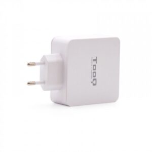 TooQ Cargador de Pared doble puerto USB-C PD + USB A QC3.0, 48W TooQ Cargador de Pared doble puerto USB-C PD + USB A QC3.0, 48W