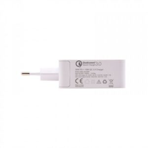 TooQ Cargador de Pared doble puerto USB-C PD + USB A QC3.0, 48W TooQ Cargador de Pared doble puerto USB-C PD + USB A QC3.0, 48W