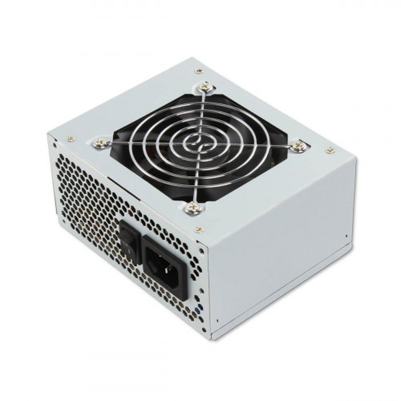 TooQ Fonte Ecopower II unidad de fuente de alimentación 500 W 20+4 pin ATX SFX Plata - Imagen 2