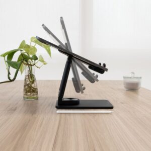 TooQ Soporte de Sobremesa Ajustable para Móvil o Tablet de hasta 12,9”