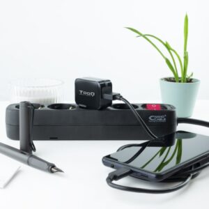 TooQ TQWC-1S01 cargador de dispositivo móvil Negro Interior TooQ TQWC-1S01 cargador de dispositivo móvil Negro Interior