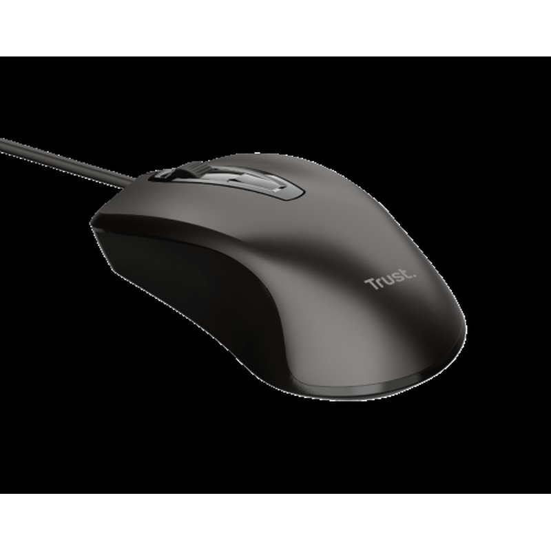 Trust 24657 ratón Ambidextro USB tipo A Óptico 1200 DPI Trust 24657 ratón Ambidextro USB tipo A Óptico 1200 DPI