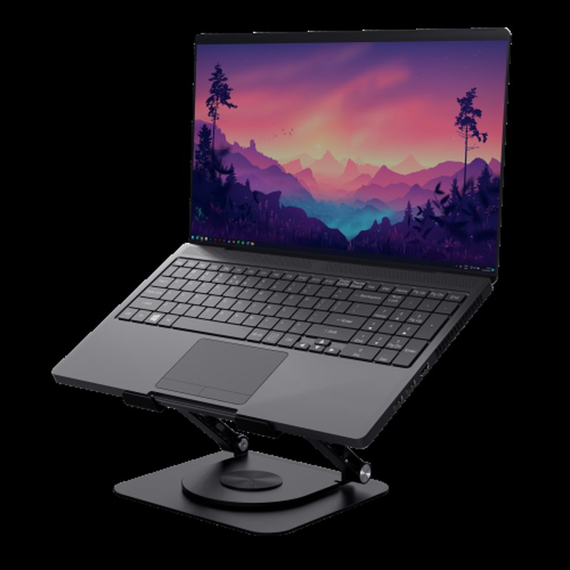 Trust Zeff Soporte para ordenador portátil Negro 40,6 cm (16") Trust Zeff Soporte para ordenador portátil Negro 40,6 cm (16") - Imagen 2