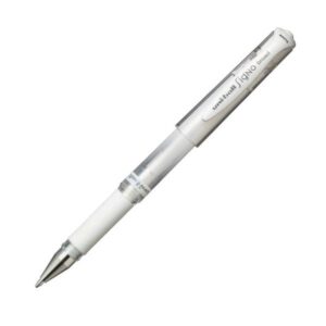 UNI-BALL Roller tinta gel UM153 trazo 1mm blanco