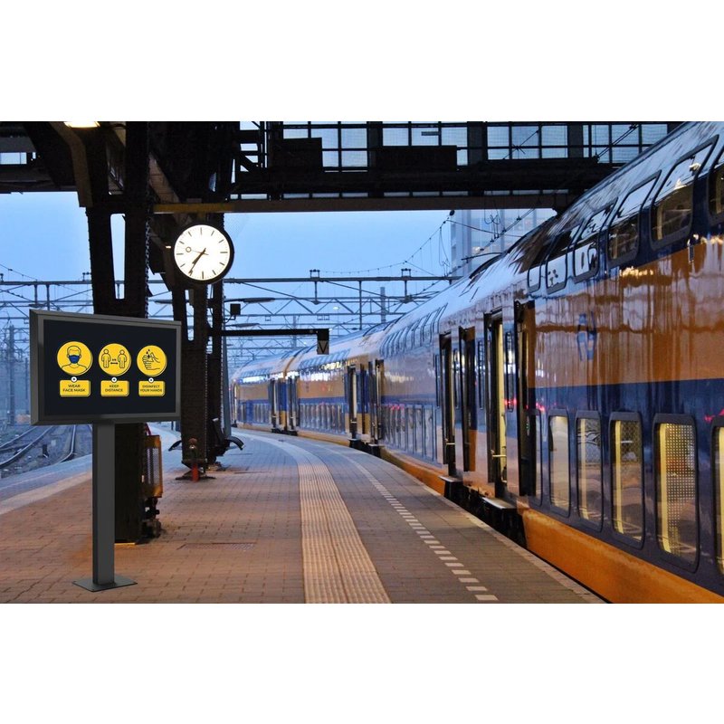 VOGELS GAMA PROFESIONAL POF 7602 OUTDOOR FLOOR STAND FOR LG 55XE4F (POF 7602) VOGELS GAMA PROFESIONAL POF 7602 OUTDOOR FLOOR STAND FOR LG 55XE4F (POF 7602) - Imagen 3