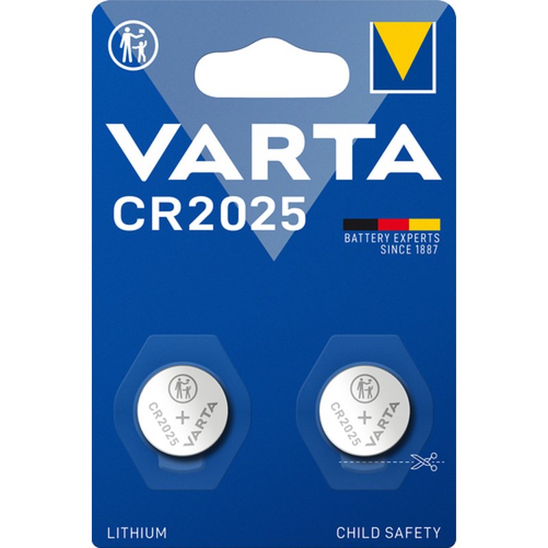 Varta 06025 Batería de un solo uso CR2025 Litio