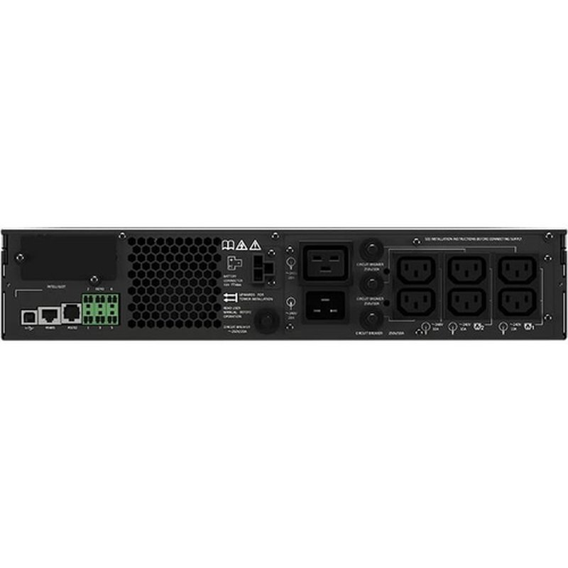 Vertiv Liebert GXT5-3000IRT2UXLN sistema de alimentación ininterrumpida (UPS) Doble conversión (en línea) 3 kVA 3000 W 7 salidas AC