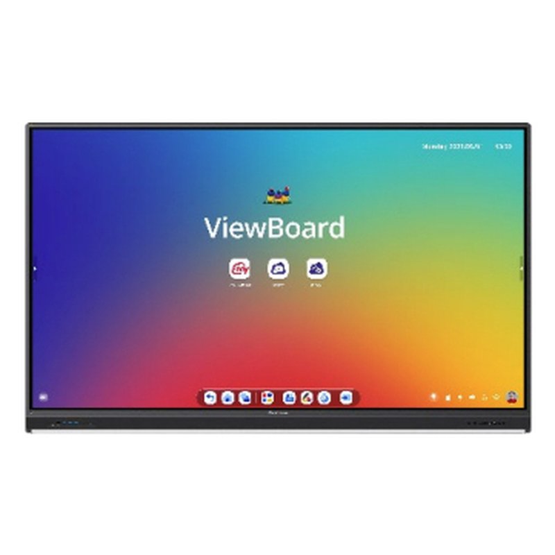 Viewsonic IFP6553 pizarra blanca interactiva 165,1 cm (65") 3840 x 2160 Pixeles Pantalla táctil Negro