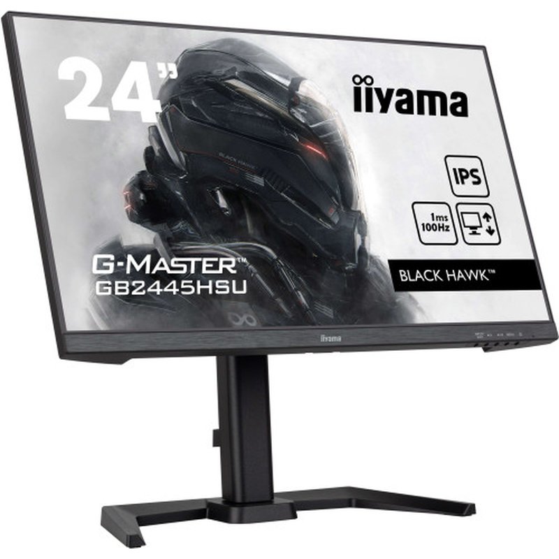 iiyama G-MASTER GB2445HSU-B2 LED display 60,5 cm (23.8") 1920 x 1080 Pixeles Full HD Negro - Imagen 4