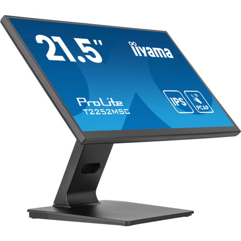 iiyama ProLite T2252MSC-B2AG pantalla para PC 54,6 cm (21.5") 1920 x 1080 Pixeles Full HD LCD Pantalla táctil Negro - Imagen 8