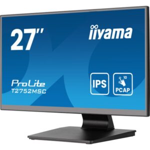 iiyama ProLite T2752MSC-B1AG pantalla para PC 68,6 cm (27") 1920 x 1080 Pixeles Full HD LED Pantalla táctil Negro