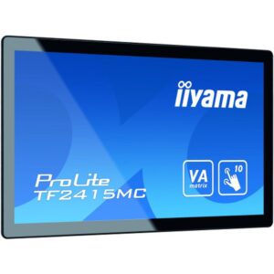 iiyama ProLite TF2415MC-B2 pantalla para PC 60,5 cm (23.8") 1920 x 1080 Pixeles Full HD VA Pantalla táctil Multi-usuario Negro