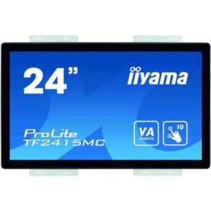 Alternative view of iiyama ProLite TF2415MC-B2 pantalla para PC 60,5 cm (23.8") 1920 x 1080 Pixeles Full HD VA Pantalla táctil Multi-usuario Negro