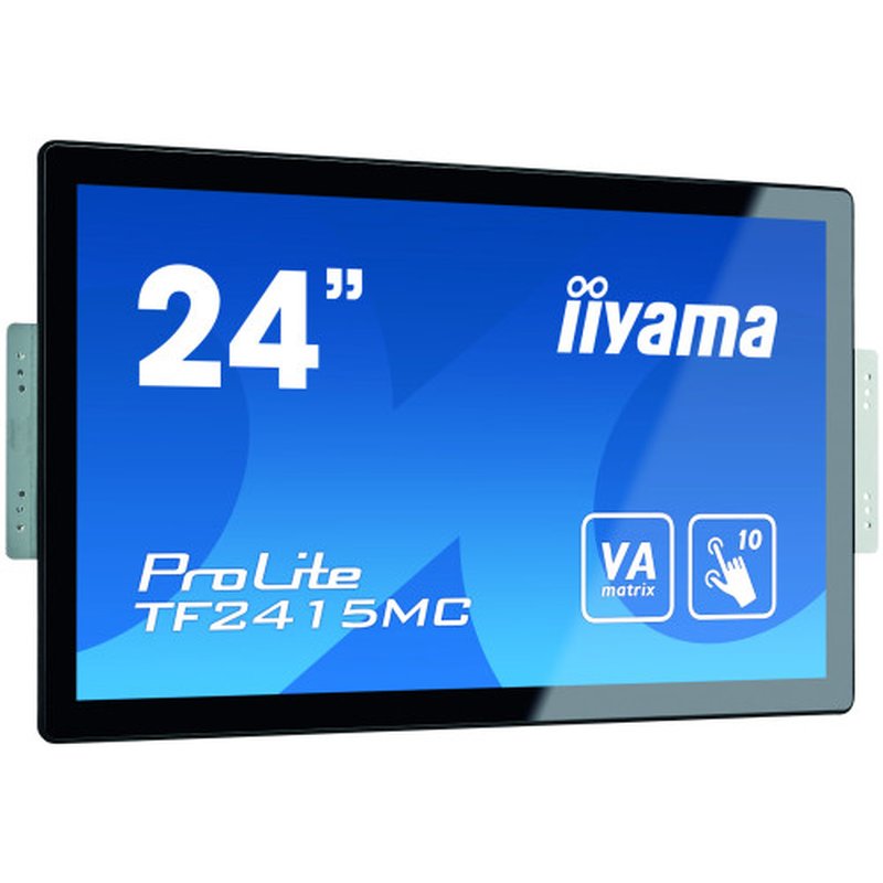 iiyama ProLite TF2415MC-B2 pantalla para PC 60,5 cm (23.8") 1920 x 1080 Pixeles Full HD VA Pantalla táctil Multi-usuario Negro - Imagen 3