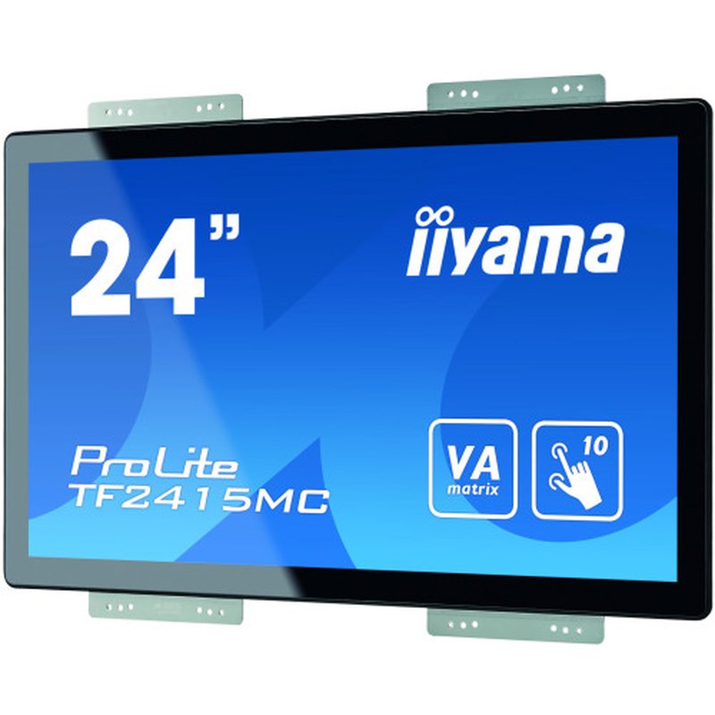 iiyama ProLite TF2415MC-B2 pantalla para PC 60,5 cm (23.8") 1920 x 1080 Pixeles Full HD VA Pantalla táctil Multi-usuario Negro - Imagen 8