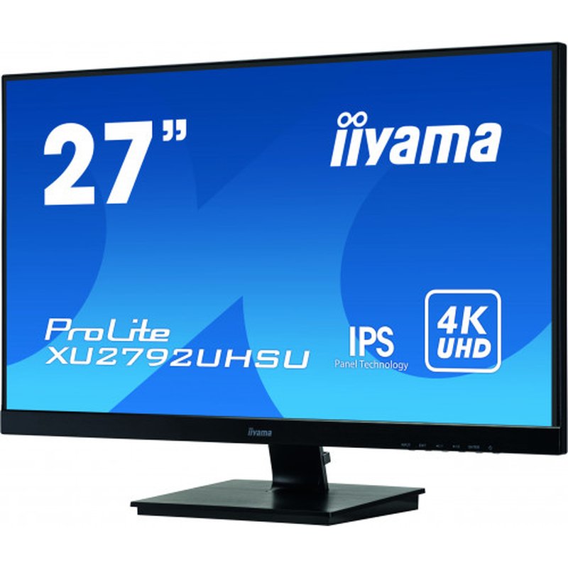 iiyama ProLite XU2792UHSU-B1 LED display 68,6 cm (27") 3840 x 2160 Pixeles 4K Ultra HD Negro - Imagen 4