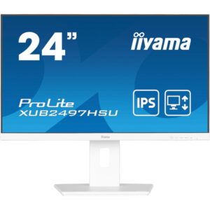 iiyama ProLite XUB2497HSU-W2 pantalla para PC 60,5 cm (23.8") 1920 x 1080 Pixeles Full HD LED Blanco
