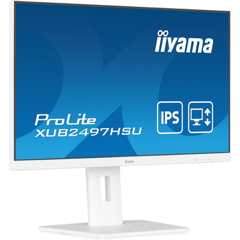 iiyama ProLite XUB2497HSU-W2 pantalla para PC 60,5 cm (23.8") 1920 x 1080 Pixeles Full HD LED Blanco - Imagen 4