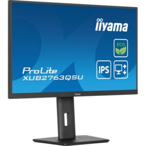 iiyama ProLite XUB2763QSU-B1 pantalla para PC 68,6 cm (27") 2560 x 1440 Pixeles Full HD LED Negro