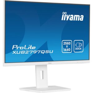 iiyama ProLite XUB2797QSU-W2 pantalla para PC 68,6 cm (27") 2560 x 1440 Pixeles Quad HD LED Blanco