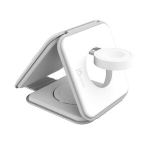 j5create JUPW3415 Auriculares, Smartphone, Reloj inteligente Blanco USB Cargador inalámbrico Carga rápida Interior j5create JUPW3415 Auriculares, Smartphone, Reloj inteligente Blanco USB Cargador inalámbrico Carga rápida Interior