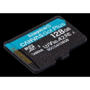 Alternative view of Kingston Technology 128GB microSDXC Canvas Go Plus Gen4 200R A2 U3 Paquete individual sin ADP