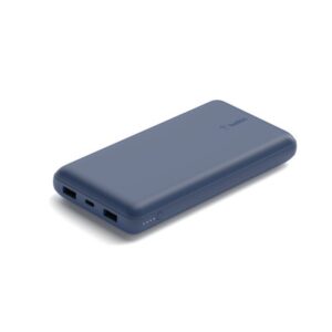 20K Power Bank USB-A+C 15w Blue