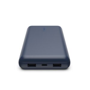 20K Power Bank USB-A+C 15w Blue