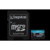 Kingston Technology Tarjeta microSDXC Canvas Go Plus Gen4 de 256 GB, 200 MB/s, A2 U3 V30 y adaptador