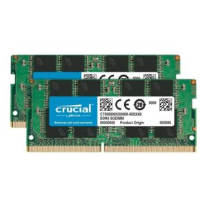 32GB Kit2x16GB DDR4-3200 SODIMM Crucial