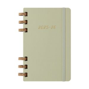 AGENDA 12M 2026 ESPIRAL ACADEMICA L (13 X 21 CM) KIWI TAPA DURA MOLESKINE DHSPK5212AMWH3Y26