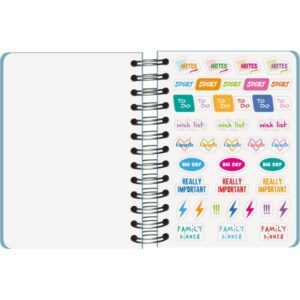 Alternative view of AGENDA ESCOLAR 2025-2026 TAMAÑO A6 TAPA CARTON FORRADO DÍA PÁGINA PRIME LOGIC DOHE 52053